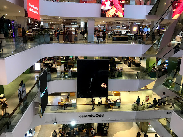 三天兩夜曼谷快閃遊-(二)，漫步Siam商圈與京都大樓看夕陽