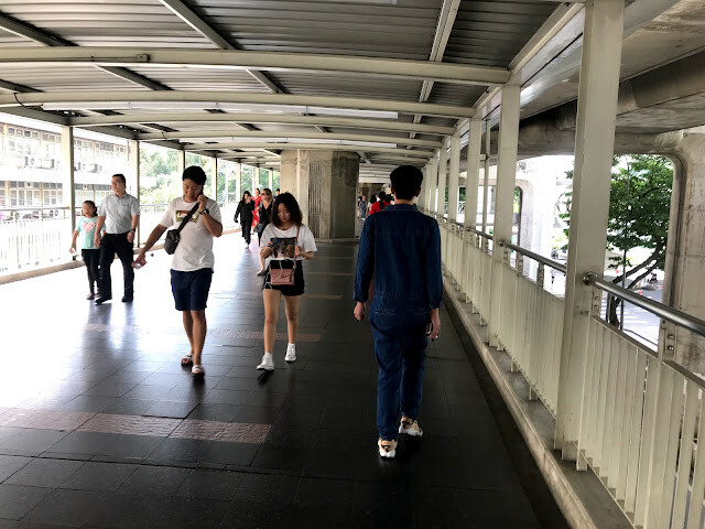 三天兩夜曼谷快閃遊-(二)，漫步Siam商圈與京都大樓看夕陽