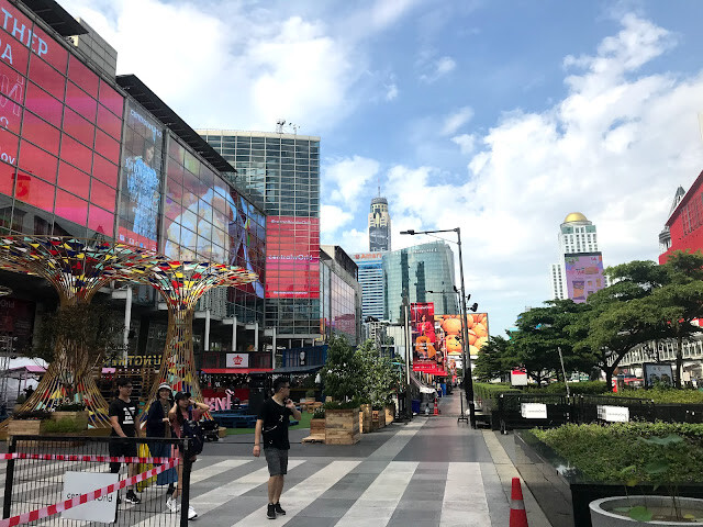 三天兩夜曼谷快閃遊-(二)，漫步Siam商圈與京都大樓看夕陽