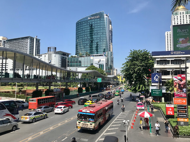 三天兩夜曼谷快閃遊-(二)，漫步Siam商圈與京都大樓看夕陽
