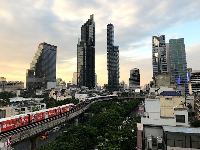 三天兩夜曼谷快閃遊-(二)，漫步Siam商圈與京都大樓看夕陽