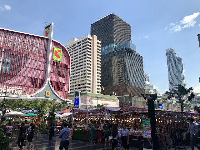 三天兩夜曼谷快閃遊-(二)，漫步Siam商圈與京都大樓看夕陽