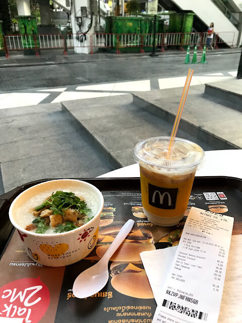 三天兩夜曼谷快閃遊-(一)廊曼機場7-11超商美食、大清早膜拜四面佛