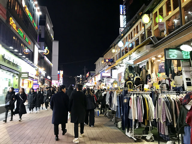 韓國首爾行-弘大商圈，年輕流行文化的聚集地