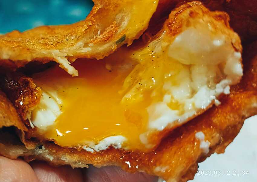 食記- 高雄 前鎮區 許家炸蛋蔥油餅