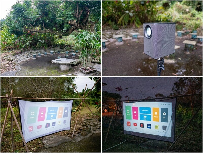 【開箱】SANSUI山水微型投影機SPJ-WD，自動對焦高亮度450ANSI流明，安卓IOS雙系統鏡射