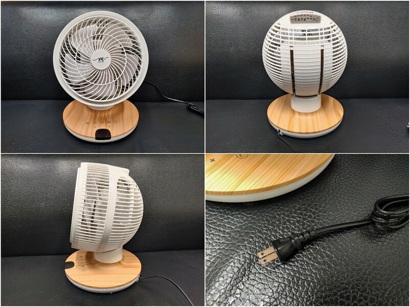 【開箱】MOLIJIA魔力家M187全自動DC直流變頻循環風扇木紋款，9吋桌上型好用DC風扇開箱