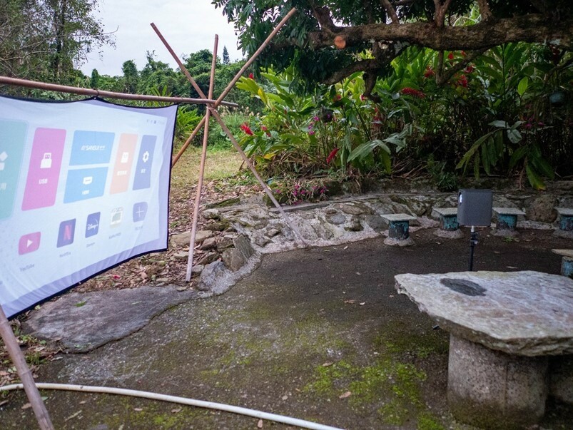 【開箱】SANSUI山水微型投影機SPJ-WD，自動對焦高亮度450ANSI流明，安卓IOS雙系統鏡射