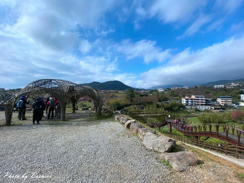鵝尾山水田~稻浪棧橋欣賞梯田風光 @Bernice的隨手筆記