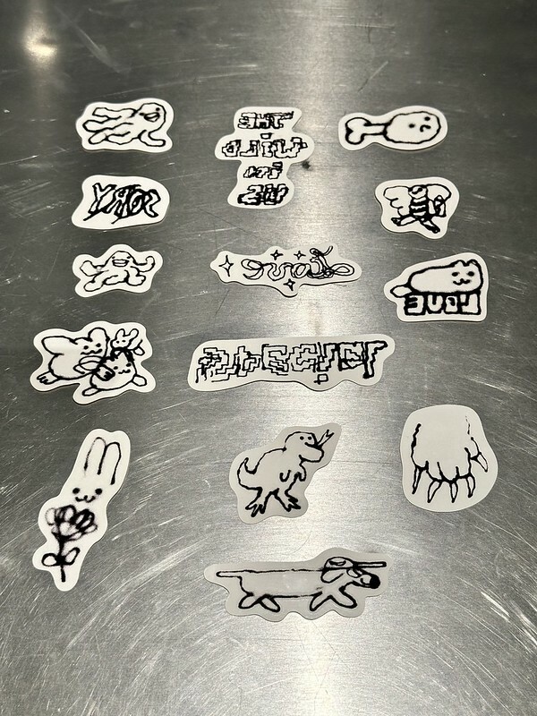 【台灣，台北市，大安區】台北越來越曼谷，意外路過神秘的展覽空間「DOPENESS ART LAＢ」；巧遇波蘭藝術家 MAGDA KI