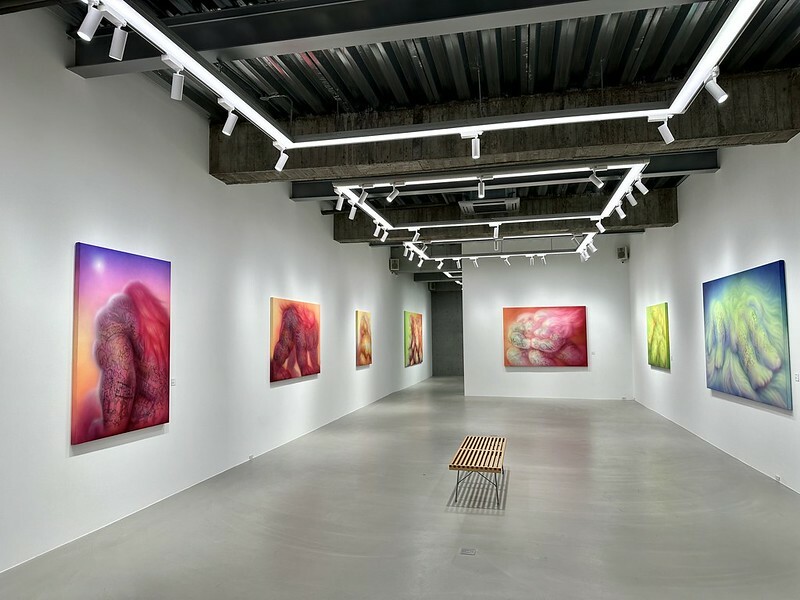 【台灣，台北市，大安區】台北越來越曼谷，意外路過神秘的展覽空間「DOPENESS ART LAＢ」；巧遇波蘭藝術家 MAGDA KI