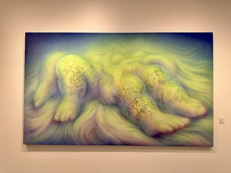 【台灣，台北市，大安區】台北越來越曼谷，意外路過神秘的展覽空間「DOPENESS ART LAＢ」；巧遇波蘭藝術家 MAGDA KI