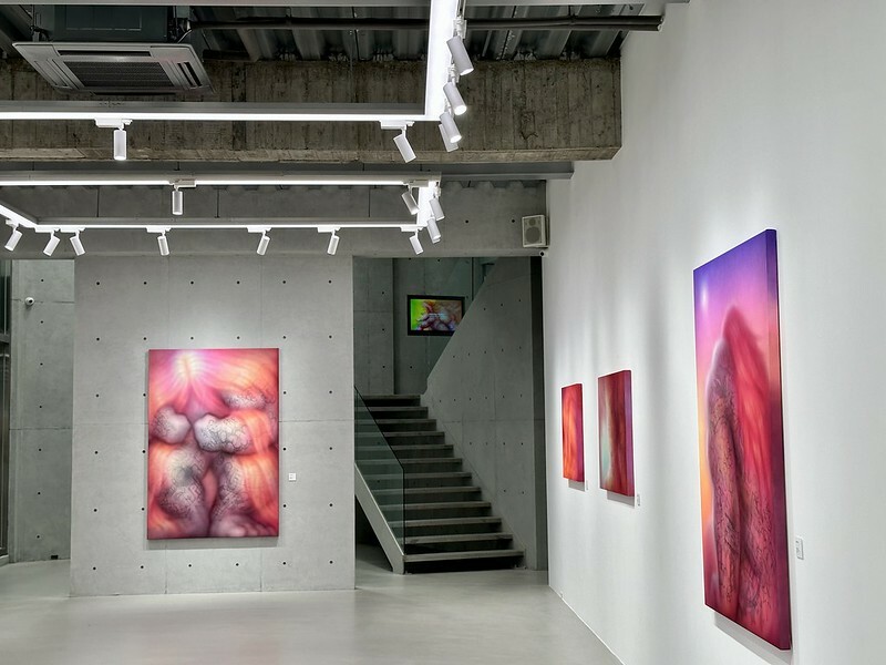 【台灣，台北市，大安區】台北越來越曼谷，意外路過神秘的展覽空間「DOPENESS ART LAＢ」；巧遇波蘭藝術家 MAGDA KI