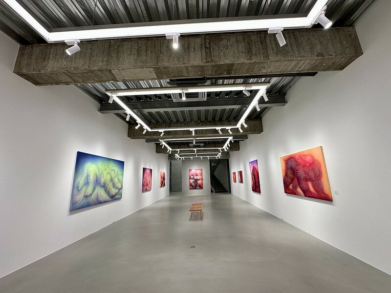 【台灣，台北市，大安區】台北越來越曼谷，意外路過神秘的展覽空間「DOPENESS ART LAＢ」；巧遇波蘭藝術家 MAGDA KI