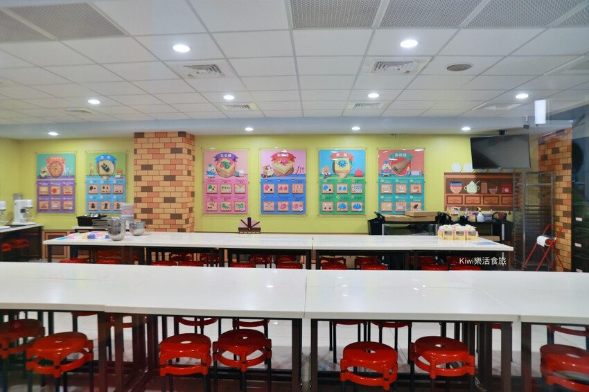 彰化線西景點興麥蛋捲烘焙王國觀光工廠｜超大繽紛蛋糕王國，免門票好吃又好玩