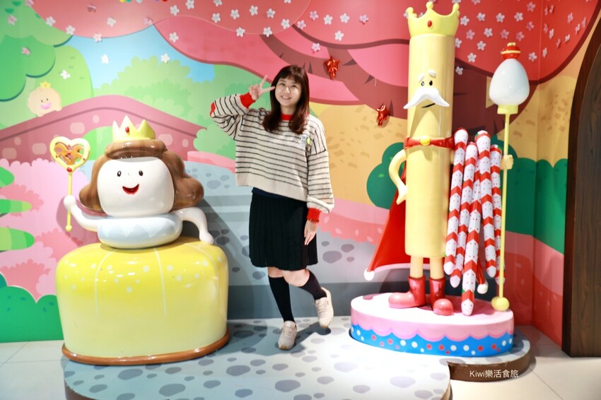 彰化線西景點興麥蛋捲烘焙王國觀光工廠｜超大繽紛蛋糕王國，免門票好吃又好玩