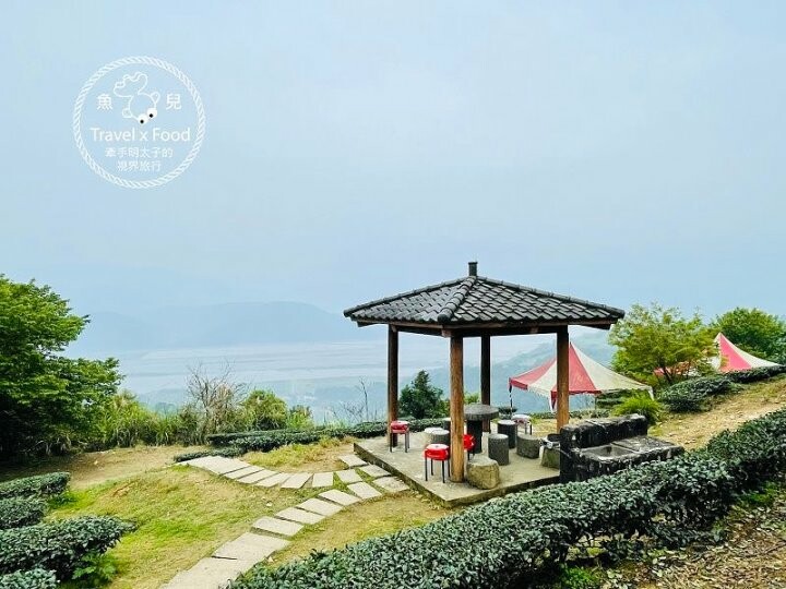 免門票，開車即可抵達的高山茶園，春天櫻花季必訪！雲霧飄渺的玉蘭茶園～ @魚兒 x 牽手明太子的「視」界旅行
