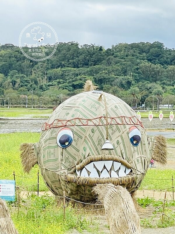 大猩猩現身!與海底動物一同遨遊~免門票稻草藝術季,花蓮富里鄉農會羅山展售中心,一起來文青 @魚兒 x 牽手明太子的「視」界旅行