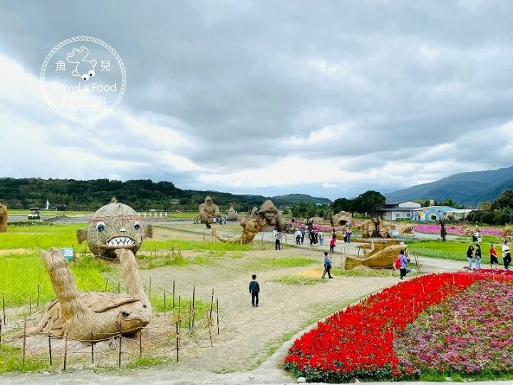 大猩猩現身!與海底動物一同遨遊~免門票稻草藝術季,花蓮富里鄉農會羅山展售中心,一起來文青 @魚兒 x 牽手明太子的「視」界旅行