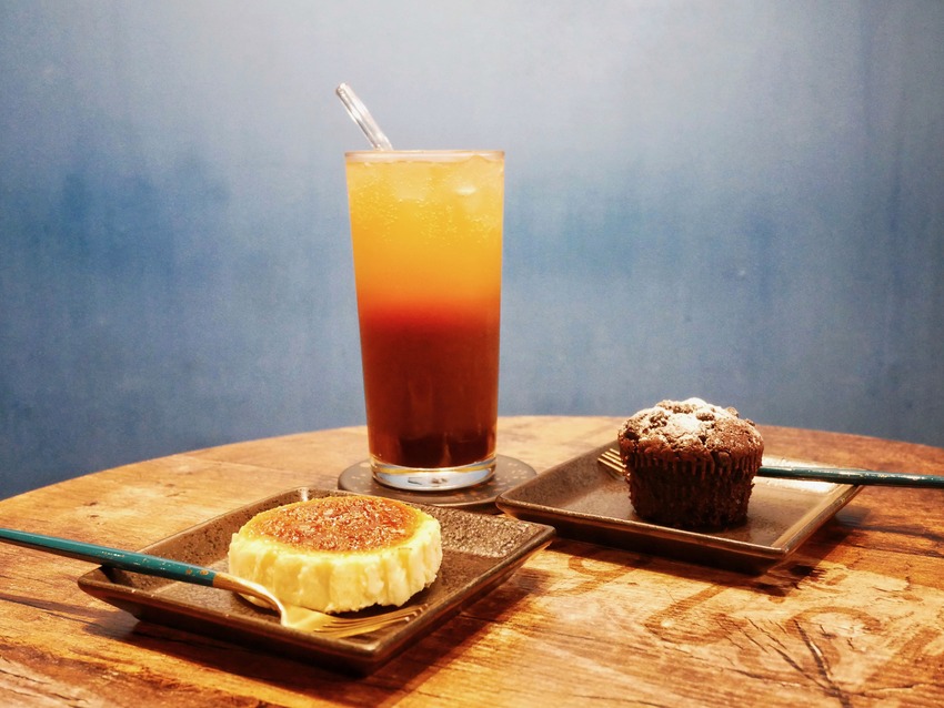 晨醉咖啡(舊址)-近中友百貨,裝潢綠意盎然還有乾燥花,提供咖啡飲品/特製調酒/手作甜點(●ˇ∀ˇ●)