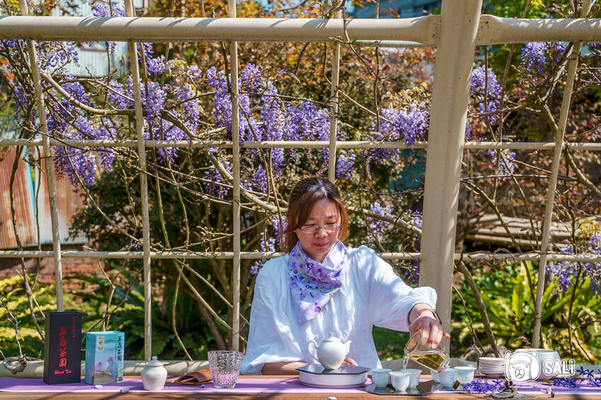 2023嘉義瑞里紫藤花季｜嘉義梅山瑞里兩日遊，期間限定紫色山城浪漫，還有竹林茶席、紫藤花茶席、布料槌染、手調茶包製作、咖啡手沖杯測及沖煮體驗