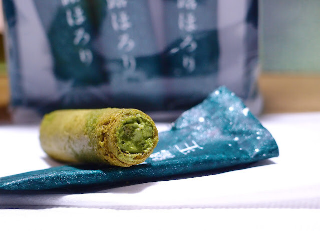 《北海道ROYCE》也出了焙茶巧克力!!還有抹茶巧克力餅乾~~~