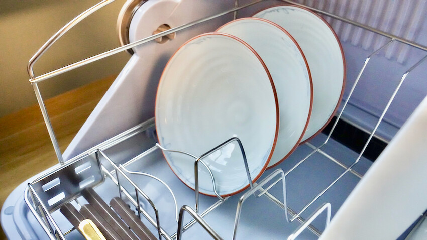 [開箱] AIWA愛華紫外線除菌烘碗機 好用嗎？日本品牌平價家用烘碗機推薦