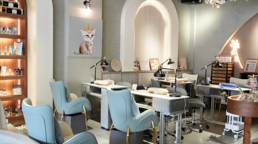 [美甲] AN中山8美學｜斥資600萬打造的超美環境！台北中山站美甲／美睫／美容推薦