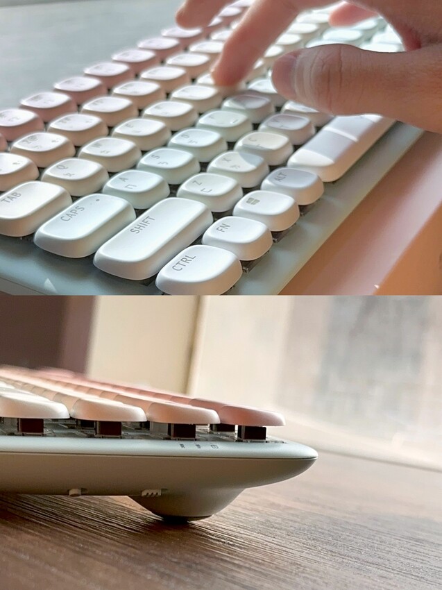 超可愛糖果色！綠聯UGREEN KU101 FUN+(夢幻樂園)機械鍵盤｜MAC 、Windows、有線無線自由切換｜自帶15種絢彩燈光！ - 萍姐愛分享