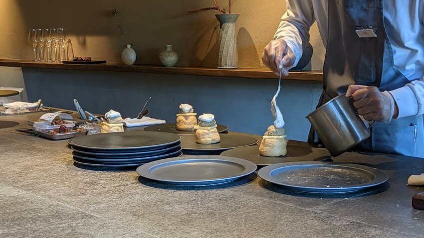 (京都)網美生榨栗子泥瀑布・栗子蒙布朗蛋糕！河原町必吃【和栗専門 紗織】