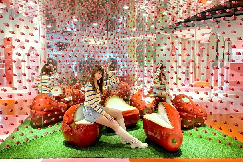 【屏東親子景點】♥透紅佳人探索樂園♥全台唯一蓮霧主題觀光工廠.可愛蓮霧巨人.蓮霧風味手作愛玉/窯烤披薩DIY