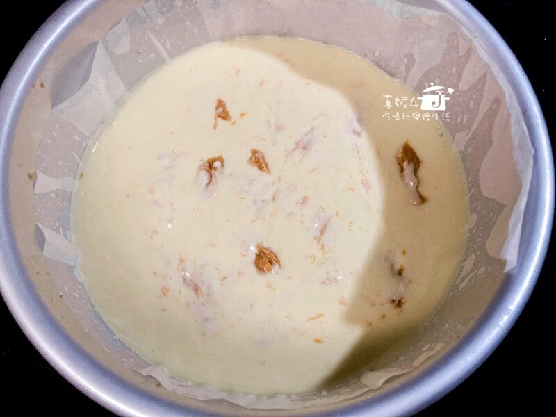 烘焙筆記│花生醬乳酪蛋糕，一口超滿足的甜鹹雙滋味