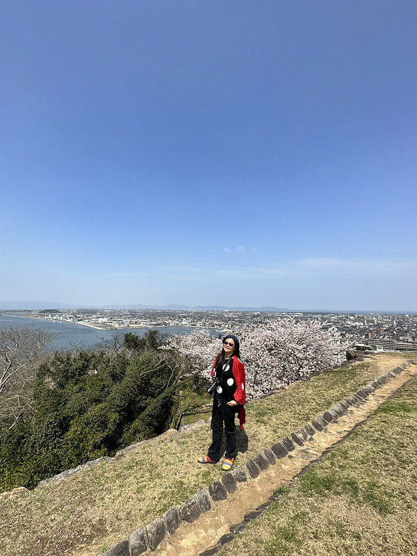 【日本,鳥取,米子市】米子城跡(よなごじょう),市區內的健行、賞櫻名勝。(鳥取旅遊,鳥取櫻花)