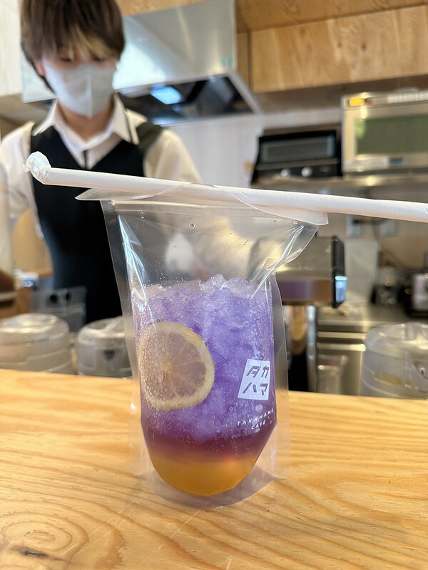 【日本，鳥取】Takahama Cafe（タカハマカフェ/高濱咖啡廳)，「通往天空的階梯」隈研吾新作品。（鳥取咖啡