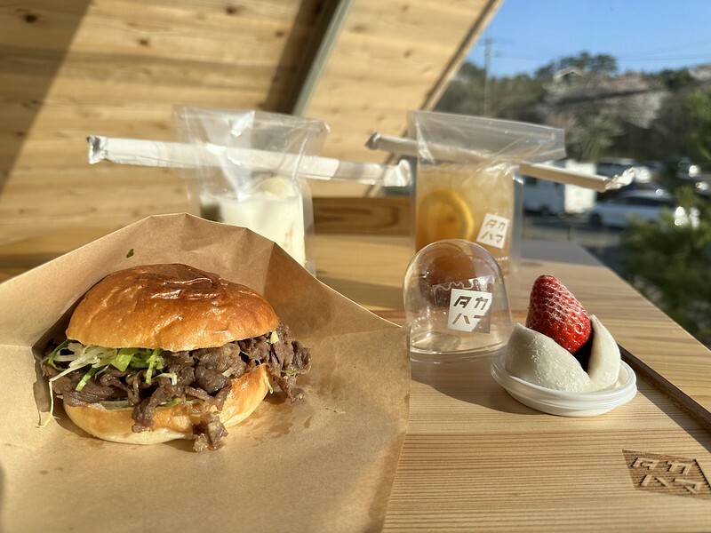 【日本，鳥取】Takahama Cafe（タカハマカフェ/高濱咖啡廳)，「通往天空的階梯」隈研吾新作品。（鳥取咖啡