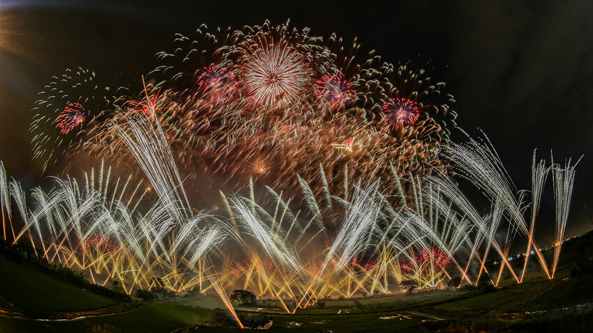 【台中活動】2023大甲媽祖遶境‧高空煙火秀│煙火施放點‧如何拍攝煙火‧鏡頭選擇