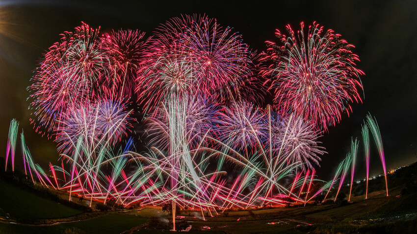 【台中活動】2023大甲媽祖遶境‧高空煙火秀│煙火施放點‧如何拍攝煙火‧鏡頭選擇