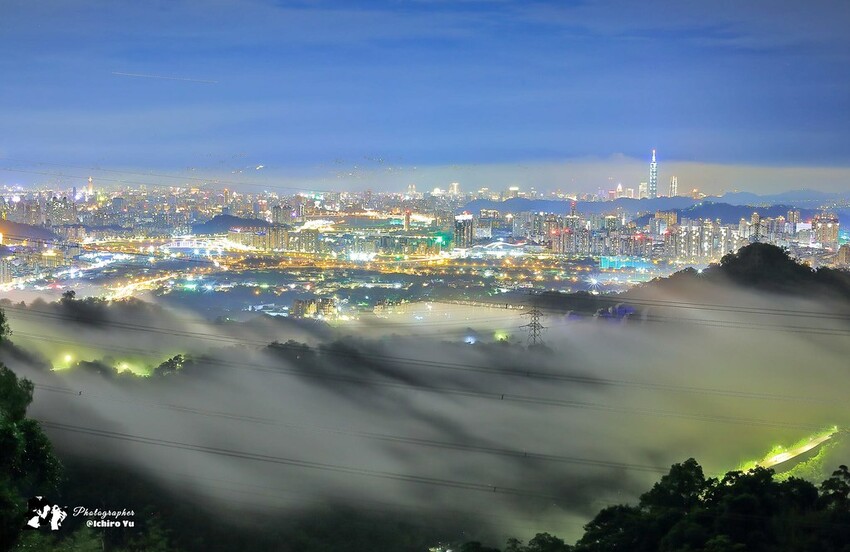【北部景點】台北新北必去必拍夜景點│象山虎山│碧山巖│陽明山大屯山│劍潭山│老地方觀機平台│仙跡岩│金面山│
