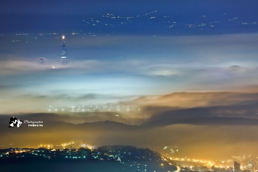 【北部景點】台北新北必去必拍夜景點│象山虎山│碧山巖│陽明山大屯山│劍潭山│老地方觀機平台│仙跡岩│金面山│