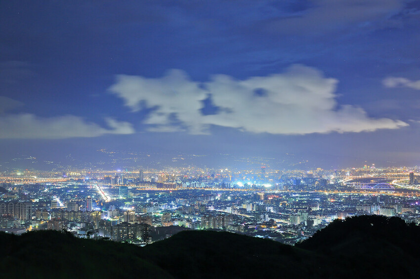 【北部景點】台北新北必去必拍夜景點│象山虎山│碧山巖│陽明山大屯山│劍潭山│老地方觀機平台│仙跡岩│金面山│