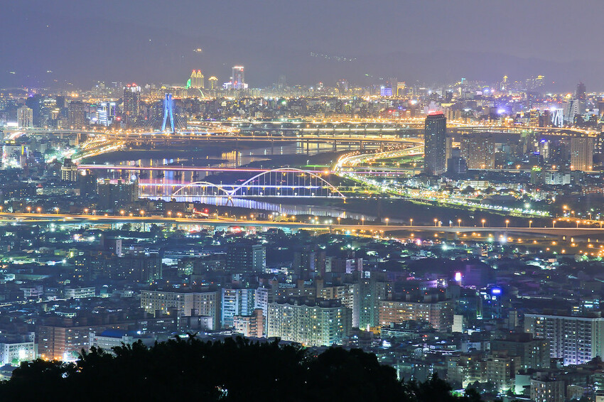 【北部景點】台北新北必去必拍夜景點│象山虎山│碧山巖│陽明山大屯山│劍潭山│老地方觀機平台│仙跡岩│金面山│