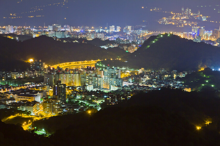 【北部景點】台北新北必去必拍夜景點│象山虎山│碧山巖│陽明山大屯山│劍潭山│老地方觀機平台│仙跡岩│金面山│