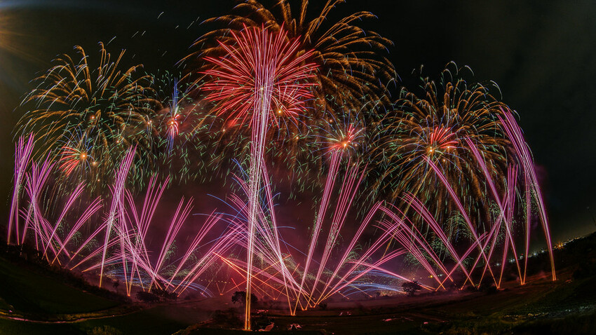 【台中活動】2023大甲媽祖遶境‧高空煙火秀│煙火施放點‧如何拍攝煙火‧鏡頭選擇