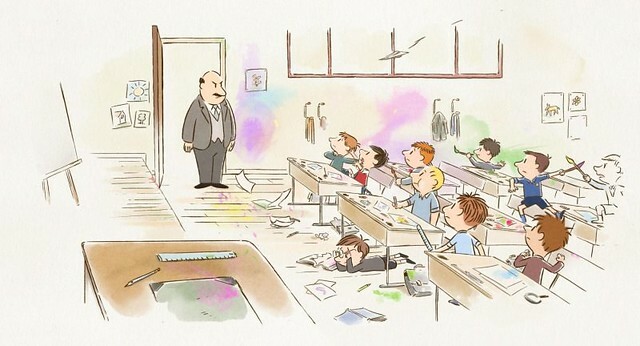 The Movie posters and stills of French animation movie 