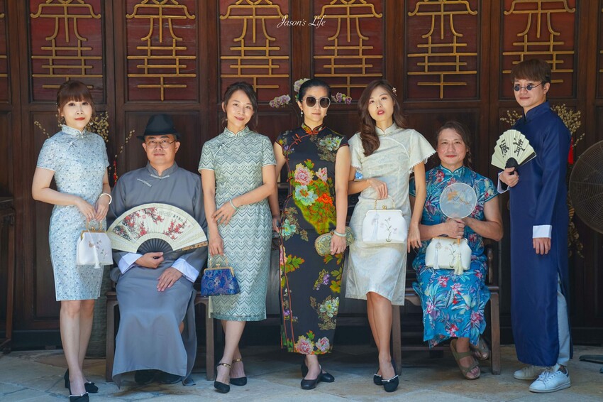 【澳門│體驗】旗緣 澳門旗袍體驗店。近大三巴，臺灣人開的旗袍店，編髮穿上旗袍遊走古蹟