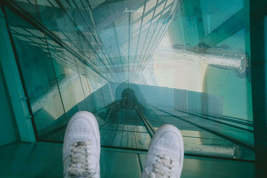 【韓國釜山│景點】BUSAN X the Sky。海雲台新景點，看夜景好去處，目前最高星巴克門市