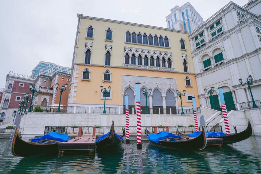 【澳門|景點】威尼斯人貢多拉船運河之旅。最新開放戶外貢多拉運河體驗,感受水都威尼斯魅力