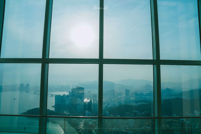 【韓國釜山│景點】BUSAN X the Sky。海雲台新景點，看夜景好去處，目前最高星巴克門市