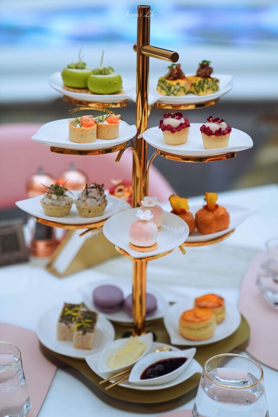 【澳門｜美食】視博茶點。美獅美高梅MGM下午茶推薦，世界紀錄天幕下用餐，雙人套餐下午茶