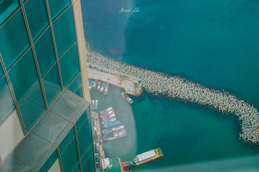 【韓國釜山│景點】BUSAN X the Sky。海雲台新景點，看夜景好去處，目前最高星巴克門市